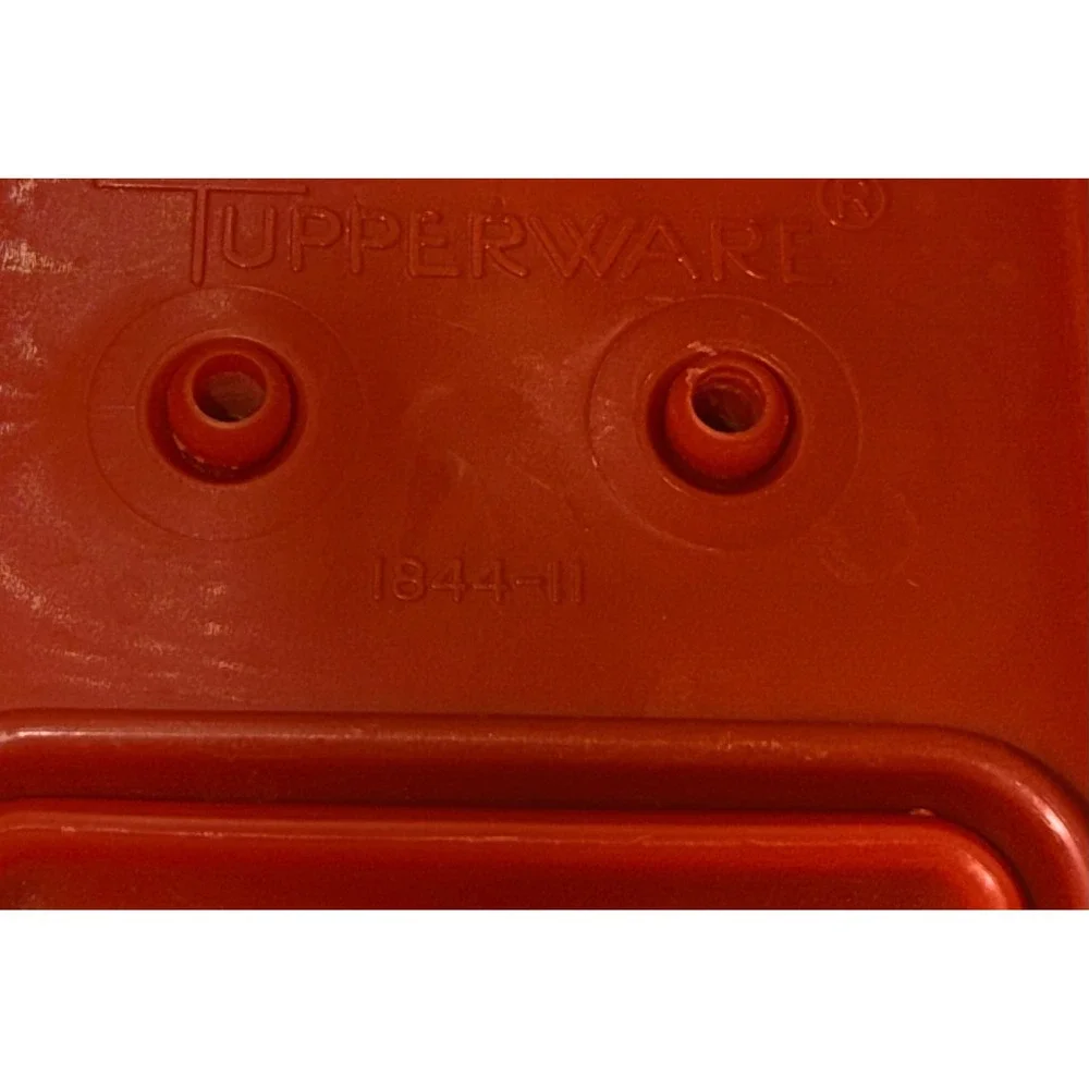 Tupperware Spice Shaker Set of 20 Red Modular Mates Kitchen Storage Vintage